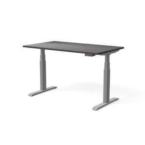 Elektriski augstumā regulējams galds MOVE PRO II, galda virsmas krāsa Antracīts, galda statīva tonis Sudraba, izmērs 140 x 80 cm