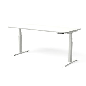 Elektriski augstumā regulējams galds MOVE PRO II, galda virsmas krāsa Balta, galda statīva tonis Balta, izmērs 180 x 80 cm