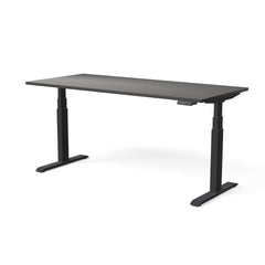 Elektriski augstumā regulējams galds MOVE PRO II, galda virsmas krāsa Antracīts, galda statīva tonis Melna, izmērs 180 x 80 cm