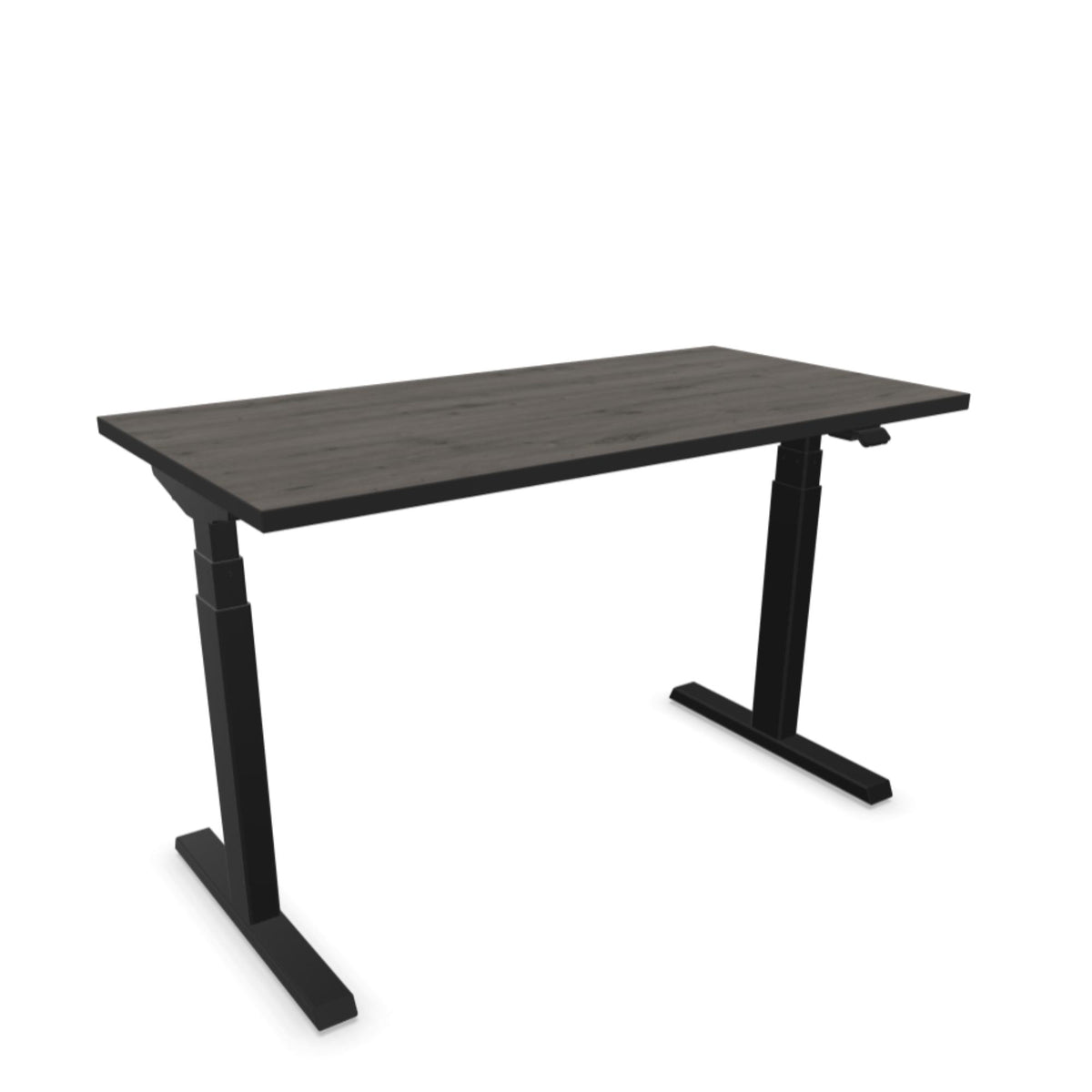 Elektriski augstumā regulējams galds NUWO DESIGN 1 – 120 x 60 / Dark oak