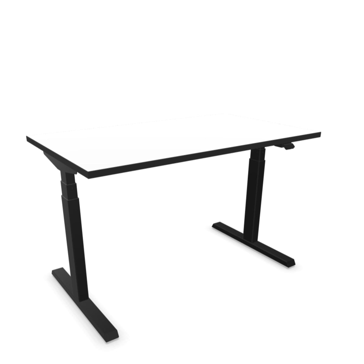 Elektriski augstumā regulējams galds NUWO DESIGN 1 – 120 x 70 / Balta