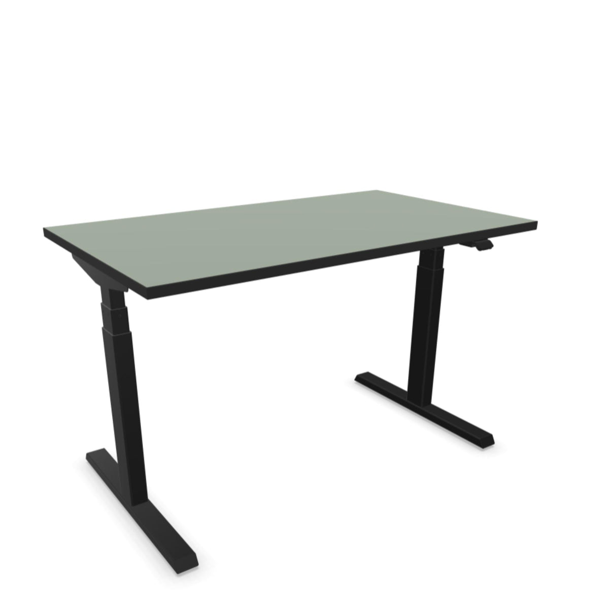 Elektriski augstumā regulējams galds NUWO DESIGN 1 – 120 x 70 / Olīvzaļa