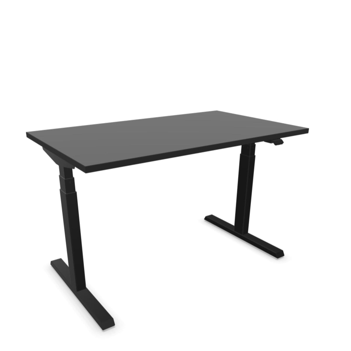Elektriski augstumā regulējams galds NUWO DESIGN 1 – 120 x 70 / Grafīta