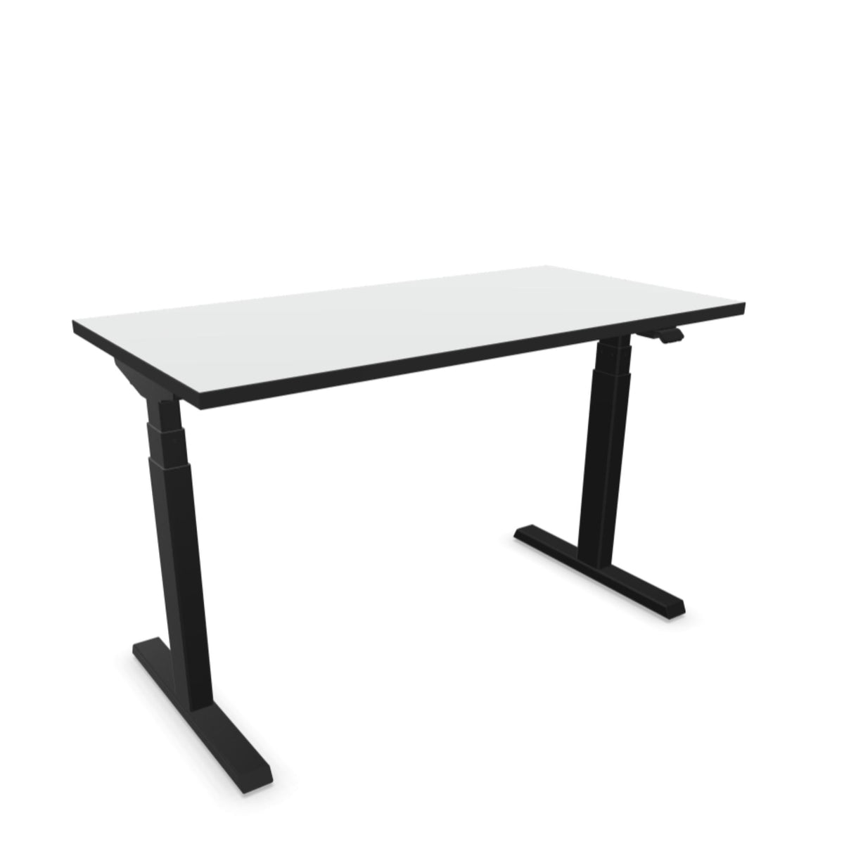 Elektriski augstumā regulējams galds NUWO DESIGN 1 – 120 x 60 / Gaiši pelēka
