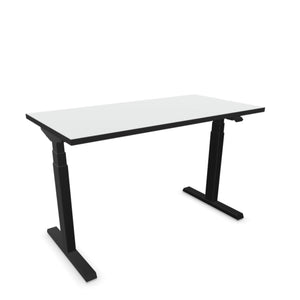 Elektriski augstumā regulējams galds NUWO DESIGN 1-120 x 60-Gaiši pelēka-Ergostock