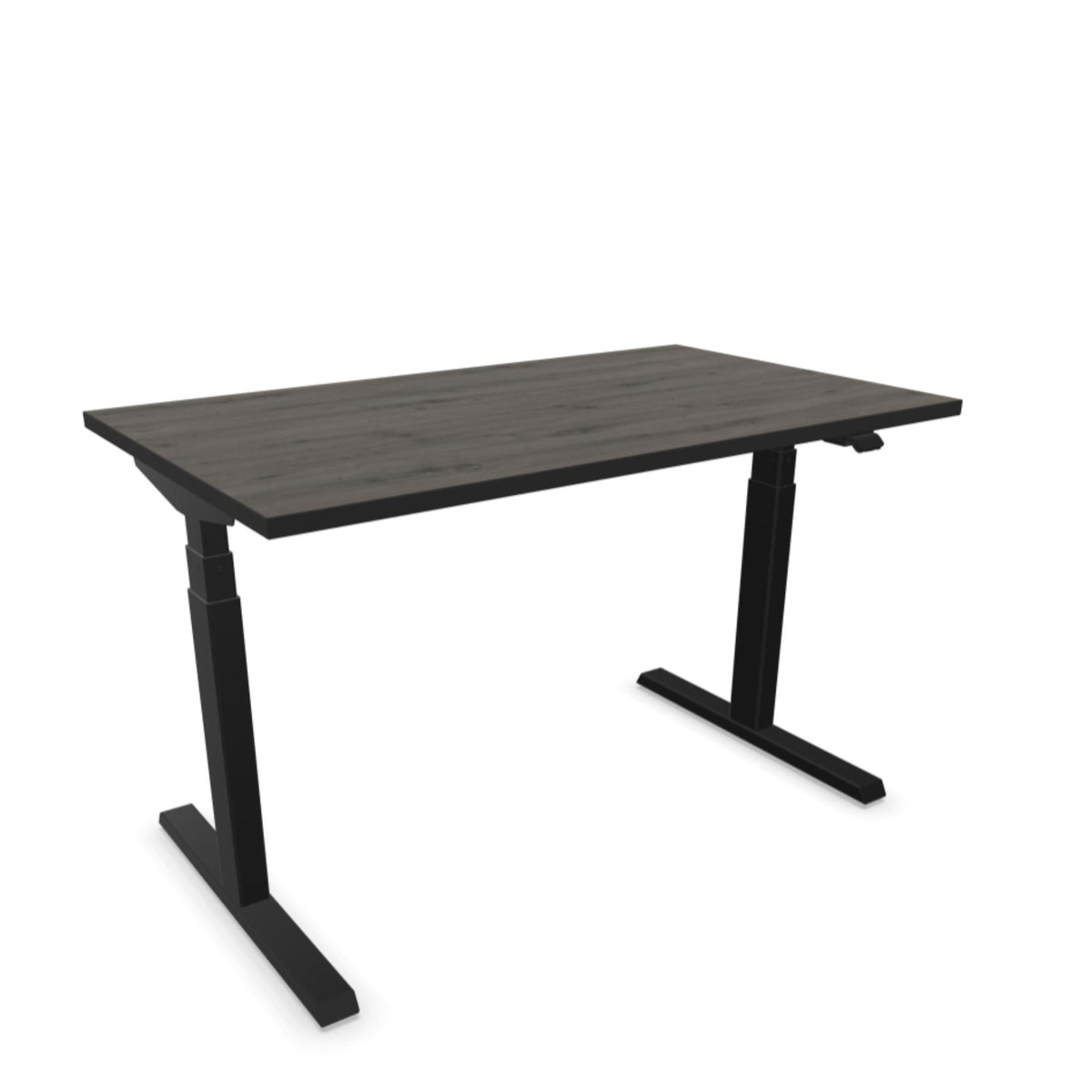 Elektriski augstumā regulējams galds NUWO DESIGN 1 – 120 x 70 / Dark oak