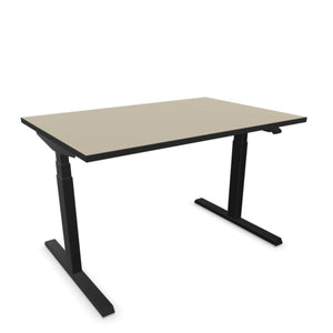 Elektriski augstumā regulējams galds NUWO DESIGN 1-120 x 80-Bēša-Ergostock