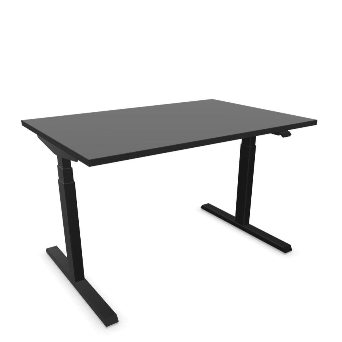 Elektriski augstumā regulējams galds NUWO DESIGN 1 – 120 x 80 / Grafīta