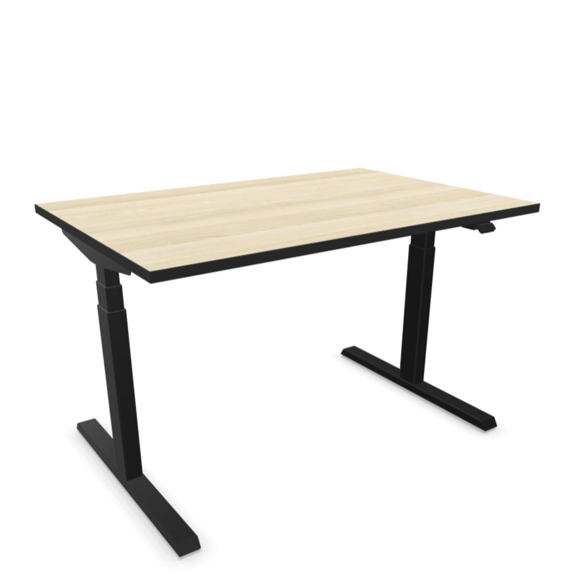 Elektriski augstumā regulējams galds NUWO DESIGN 1-120 x 80-Akācija-Ergostock