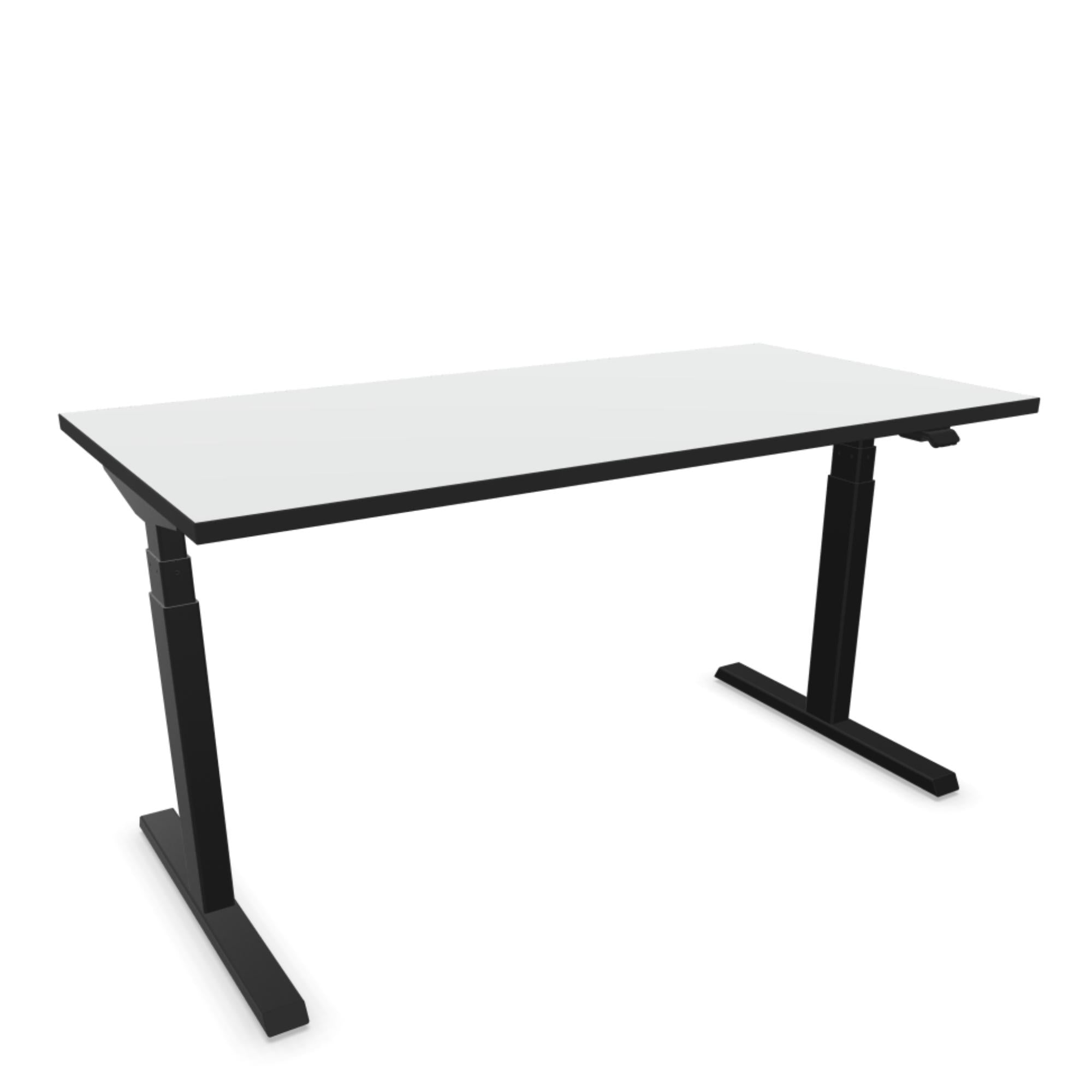 Elektriski augstumā regulējams galds NUWO DESIGN 1-140 x 70-Gaiši pelēka-Ergostock