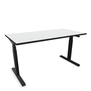 Elektriski augstumā regulējams galds NUWO DESIGN 1-140 x 70-Gaiši pelēka-Ergostock