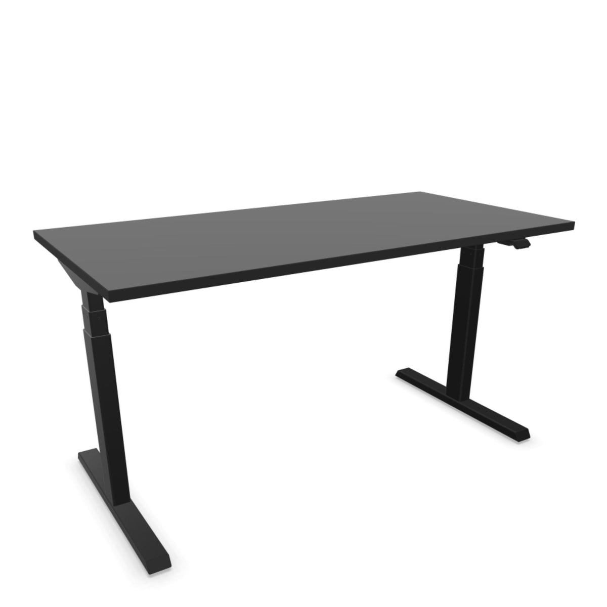 Elektriski augstumā regulējams galds NUWO DESIGN 1 – 140 x 70 / Grafīta