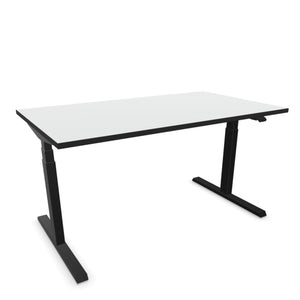 Elektriski augstumā regulējams galds NUWO DESIGN 1-140 x 80-Gaiši pelēka-Ergostock