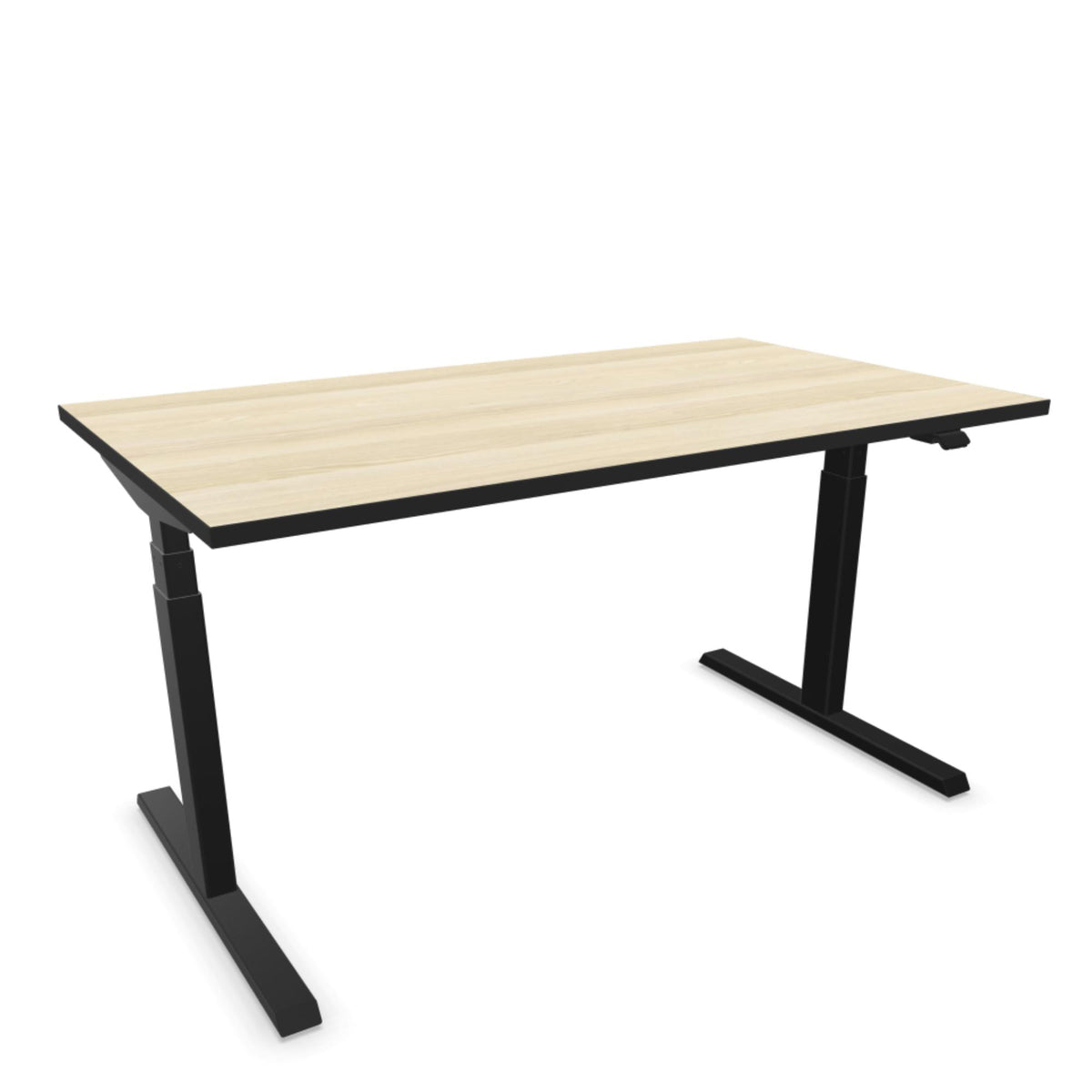Elektriski augstumā regulējams galds NUWO DESIGN 1 – 140 x 80 / Akācija