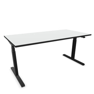 Elektriski augstumā regulējams galds NUWO DESIGN 1-160 x 80-Gaiši pelēka-Ergostock