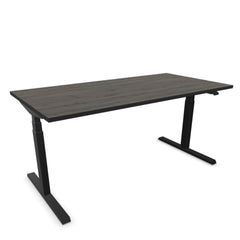 Elektriski augstumā regulējams galds NUWO DESIGN 1-160 x 80-Dark oak-Ergostock