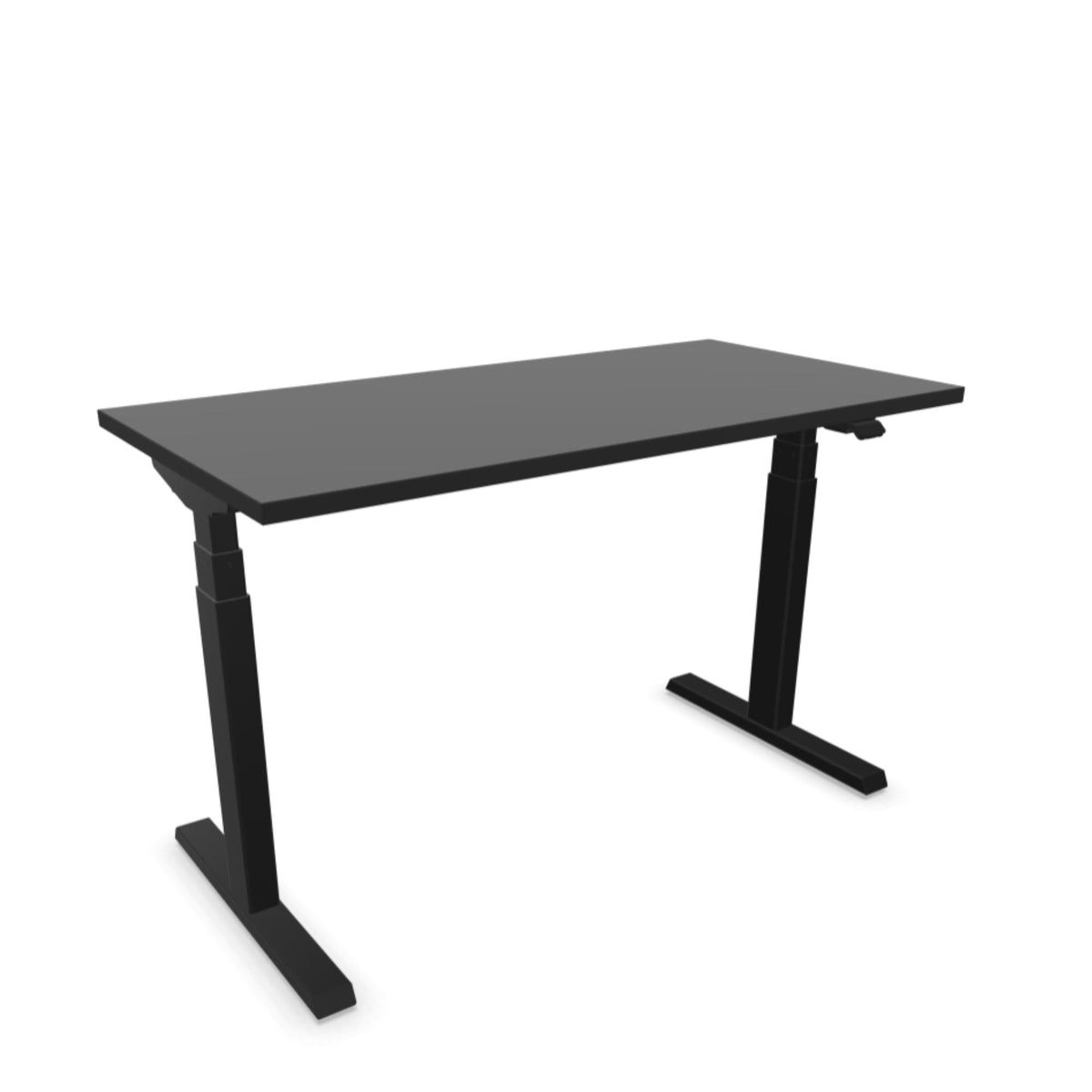 Elektriski augstumā regulējams galds NUWO DESIGN 1 – 120 x 60 / Grafīta