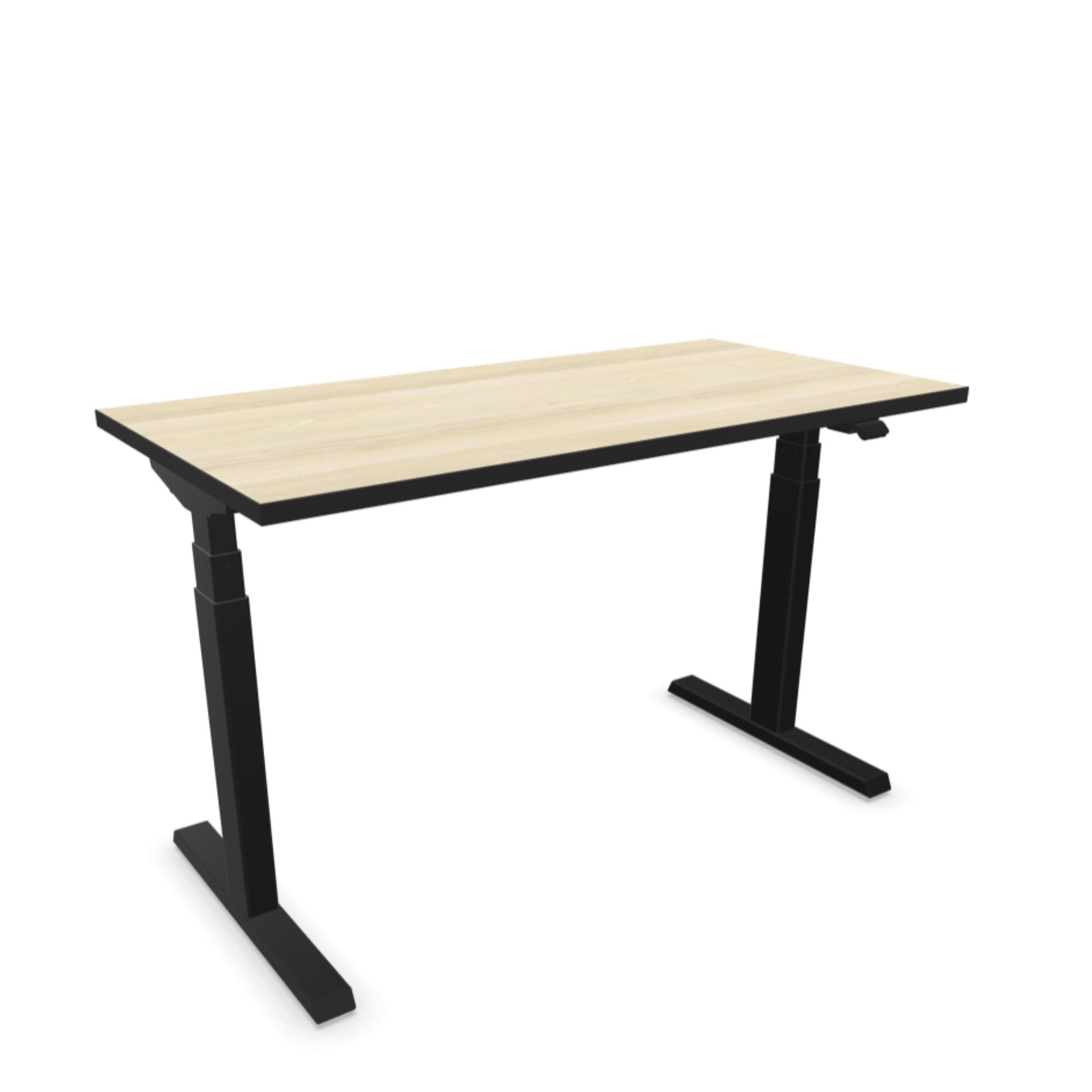 Elektriski augstumā regulējams galds NUWO DESIGN 1-120 x 60-Akācija-Ergostock