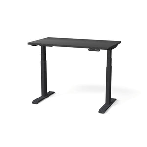 Elektriski augstumā regulējams galds NUWO GEN2-Melna-Melna-110 x 60-Ergostock