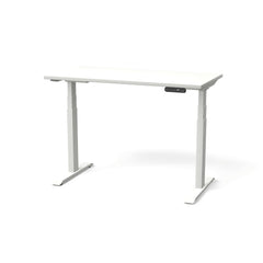 Elektriski augstumā regulējams galds NUWO GEN2-Balta-Balta-120 x 60-Ergostock
