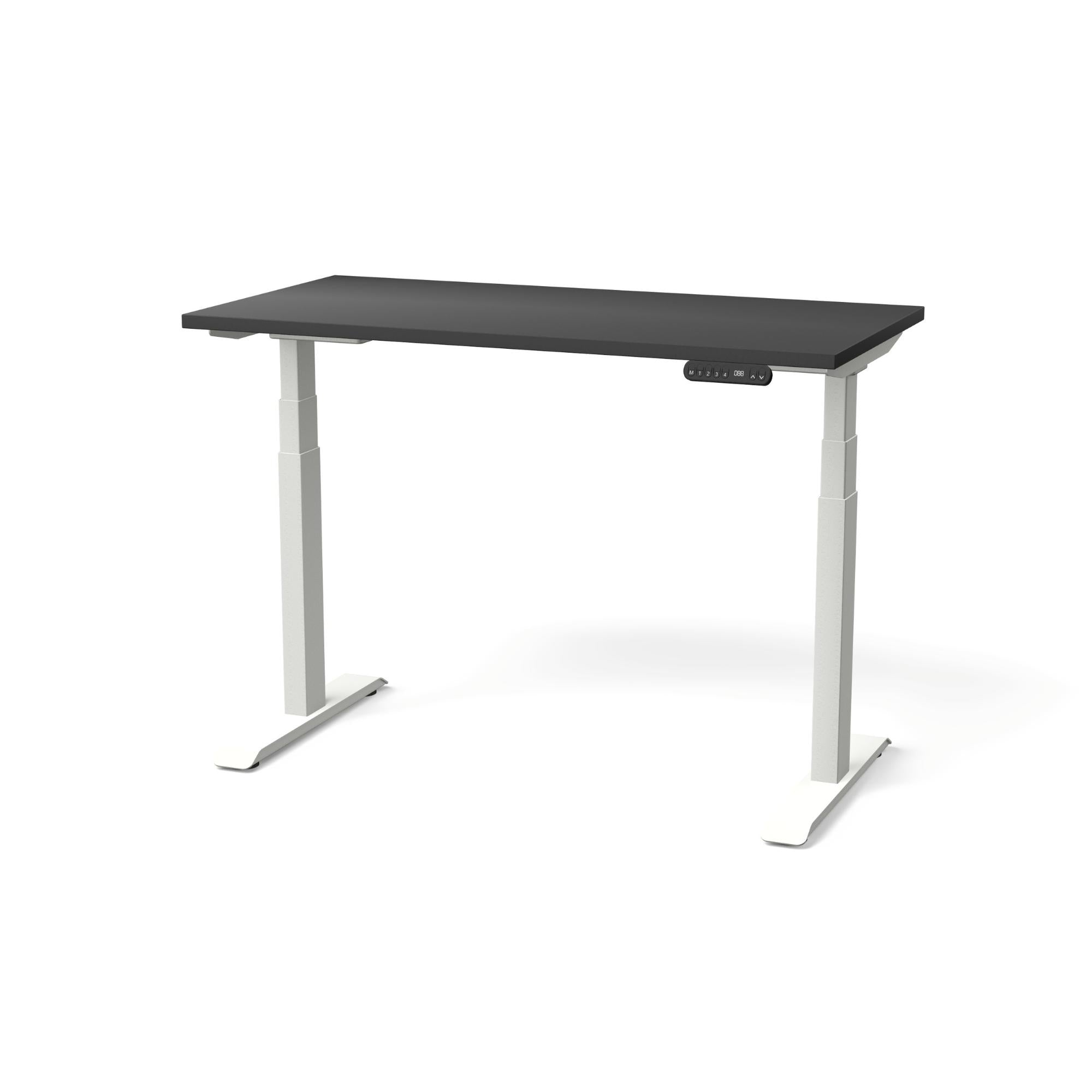 Elektriski augstumā regulējams galds NUWO GEN2-Melna-Balta-120 x 60-Ergostock