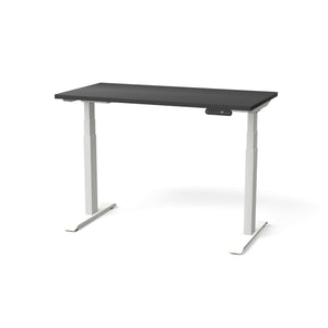 Elektriski augstumā regulējams galds NUWO GEN2-Melna-Balta-120 x 60-Ergostock