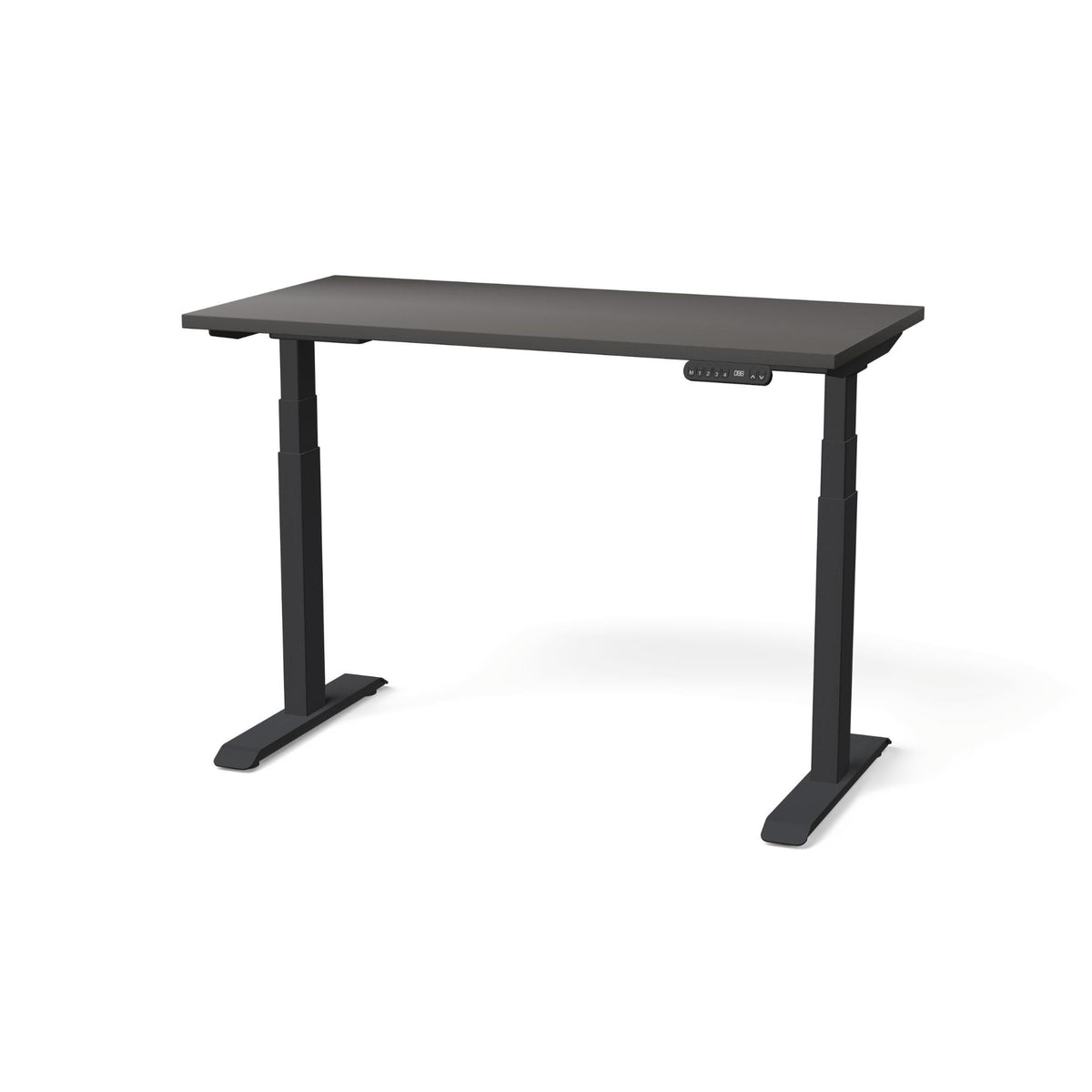 Elektriski augstumā regulējams galds NUWO GEN2-Antracīts-Melna-120 x 60-Ergostock