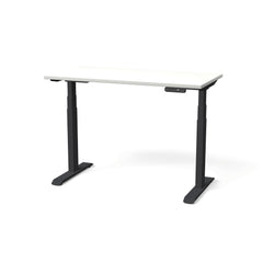 Elektriski augstumā regulējams galds NUWO GEN2-Balta-Melna-120 x 60-Ergostock