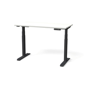 Elektriski augstumā regulējams galds NUWO GEN2-Balta-Melna-120 x 60-Ergostock