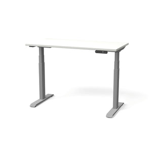 Elektriski augstumā regulējams galds NUWO GEN2-Balta-Sudraba-120 x 60-Ergostock