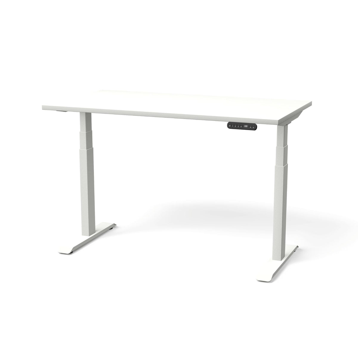 Elektriski augstumā regulējams galds NUWO GEN2-Balta-Balta-130 x 70-Ergostock