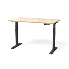 Elektriski augstumā regulējams galds NUWO GEN2-Nabucco-Melna-130 x 70-Ergostock