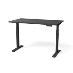 Elektriski augstumā regulējams galds NUWO GEN2-Melna-Melna-130 x 70-Ergostock