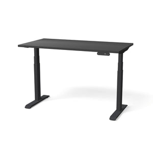 Elektriski augstumā regulējams galds NUWO GEN2-Melna-Melna-130 x 70-Ergostock