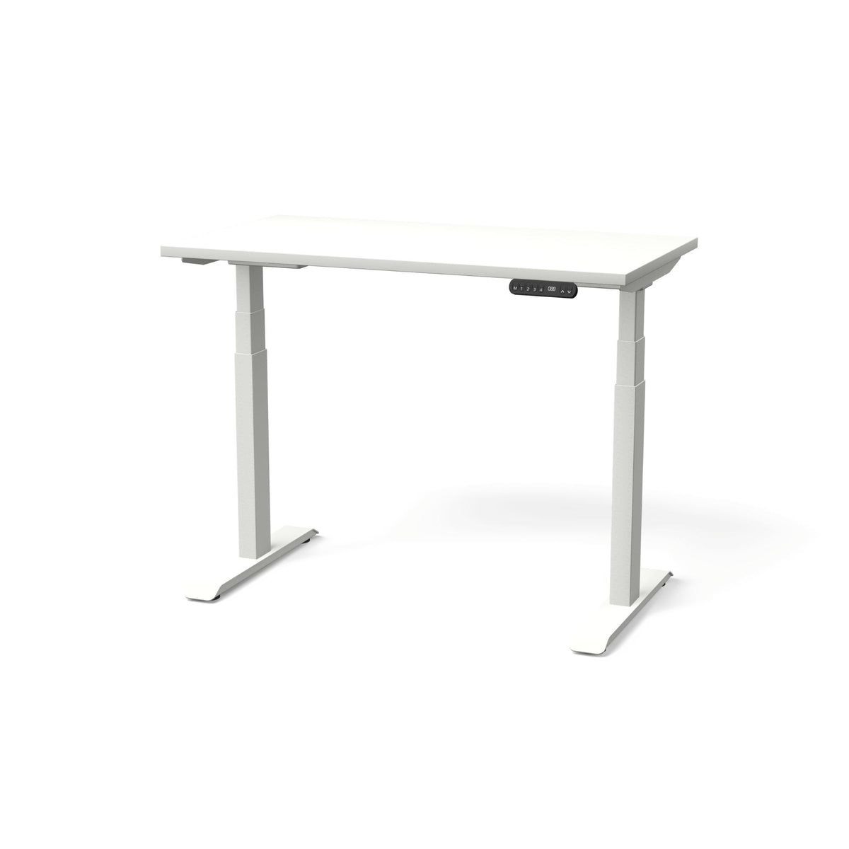 Elektriski augstumā regulējams galds NUWO GEN2-Balta-Balta-110 x 60-Ergostock