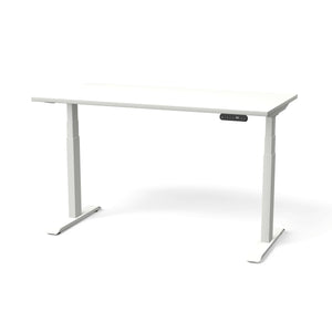 Elektriski augstumā regulējams galds NUWO GEN2-Balta-Balta-140 x 70-Ergostock