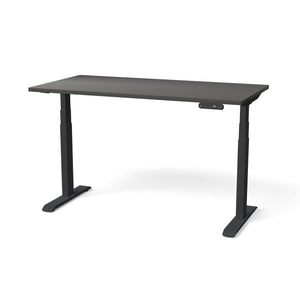 Elektriski augstumā regulējams galds NUWO GEN2-Antracīts-Melna-140 x 70-Ergostock