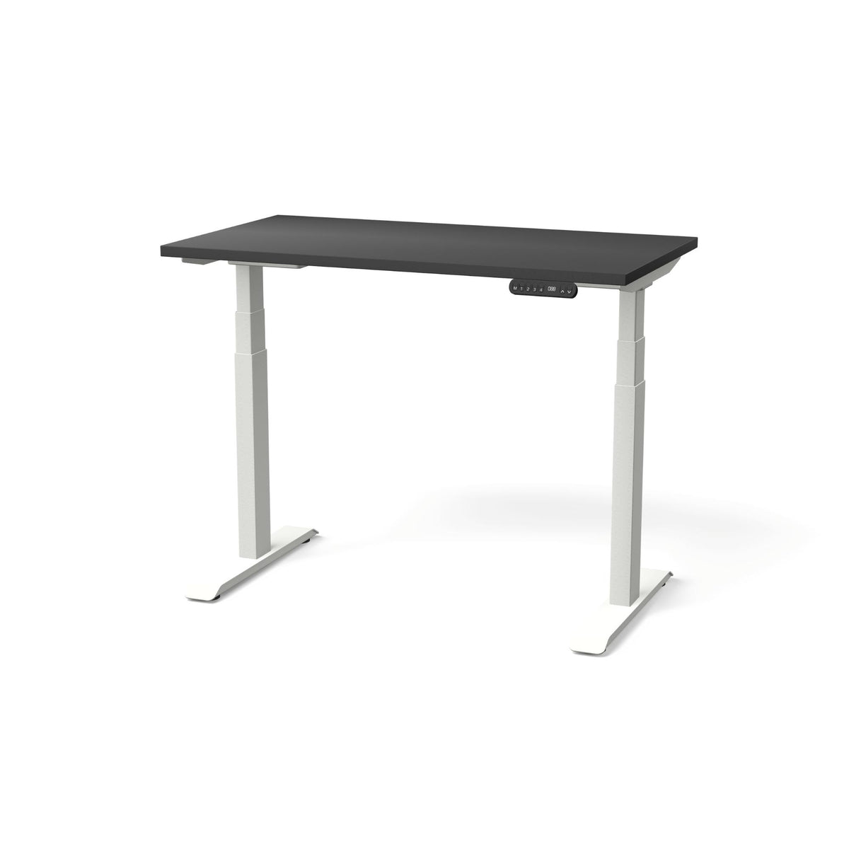 Elektriski augstumā regulējams galds NUWO GEN2 – Melna / Balta / 110 x 60
