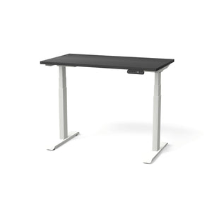 Elektriski augstumā regulējams galds NUWO GEN2-Melna-Balta-110 x 60-Ergostock