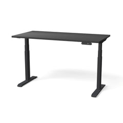Elektriski augstumā regulējams galds NUWO GEN2-Melna-Melna-140 x 70-Ergostock