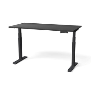 Elektriski augstumā regulējams galds NUWO GEN2-Melna-Melna-140 x 70-Ergostock
