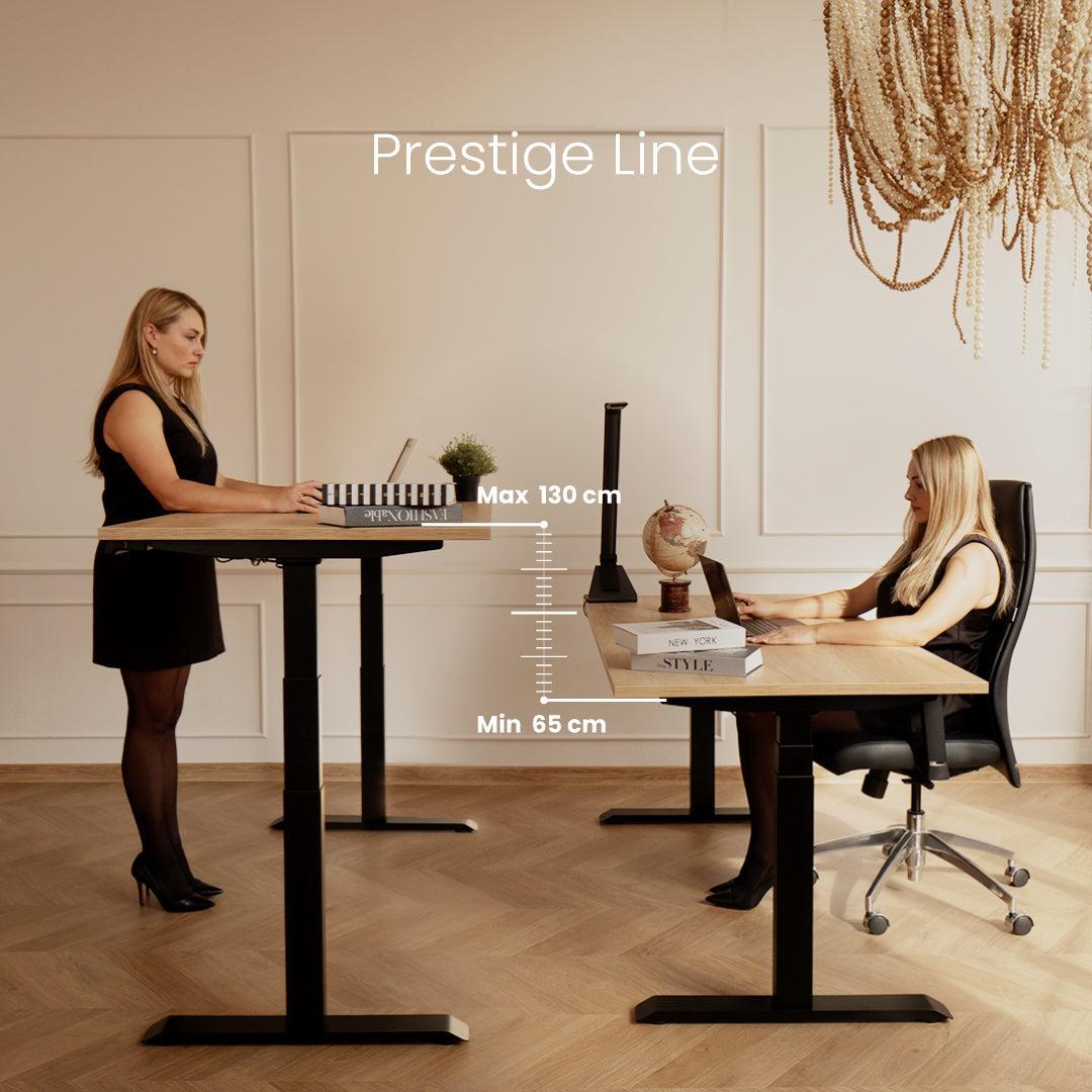 Elektriski augstumā regulējams galds Prestige Line, augstuma regulācijas diapazons