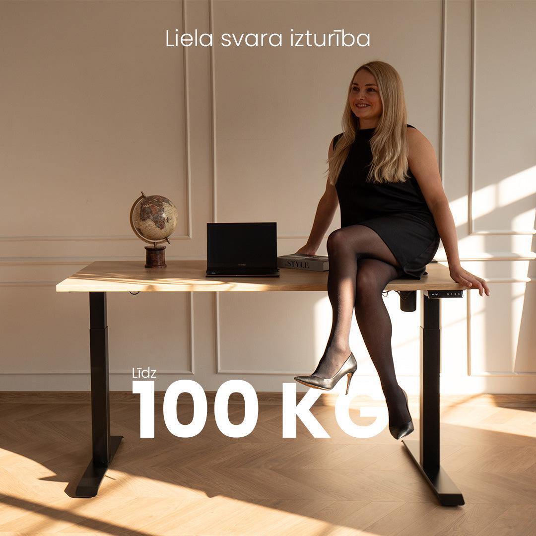 Elektriski augstumā regulējams galds Unico Line ar lielu svara izturību