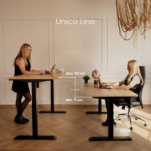 Elektriski augstumā regulējams galds Unico Line - Ergostock.lv