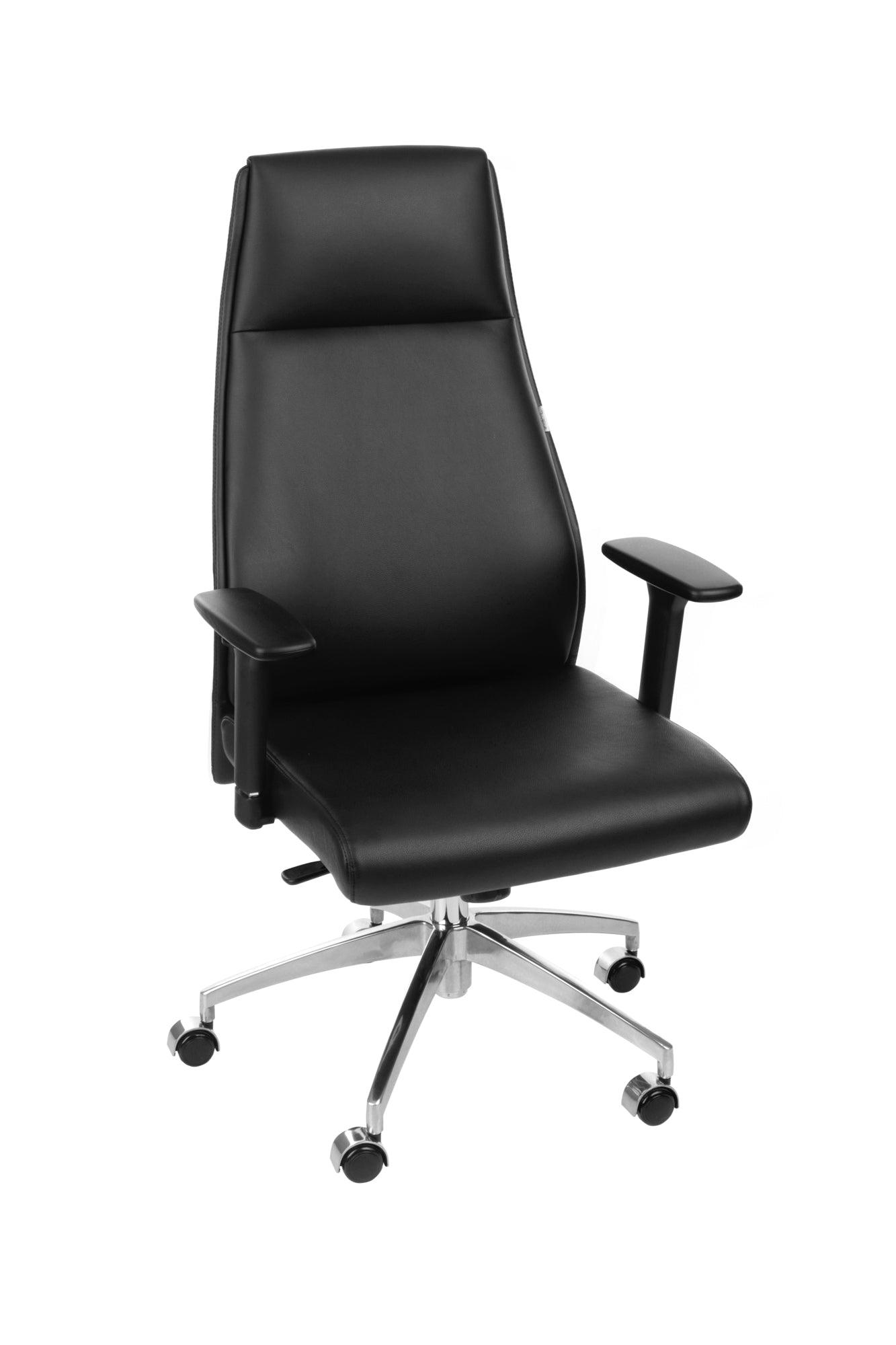 Ergostock komplekts augstumā regulējams galds Prestige Line 160 cm x 80 cm un Biroja krēsls Modo Chrome Black-Ergostock