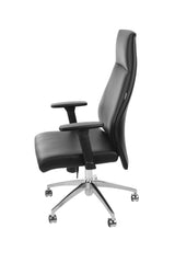 Ergostock komplekts augstumā regulējams galds Prestige Line 160 cm x 80 cm un Biroja krēsls Modo Chrome Black-Ergostock