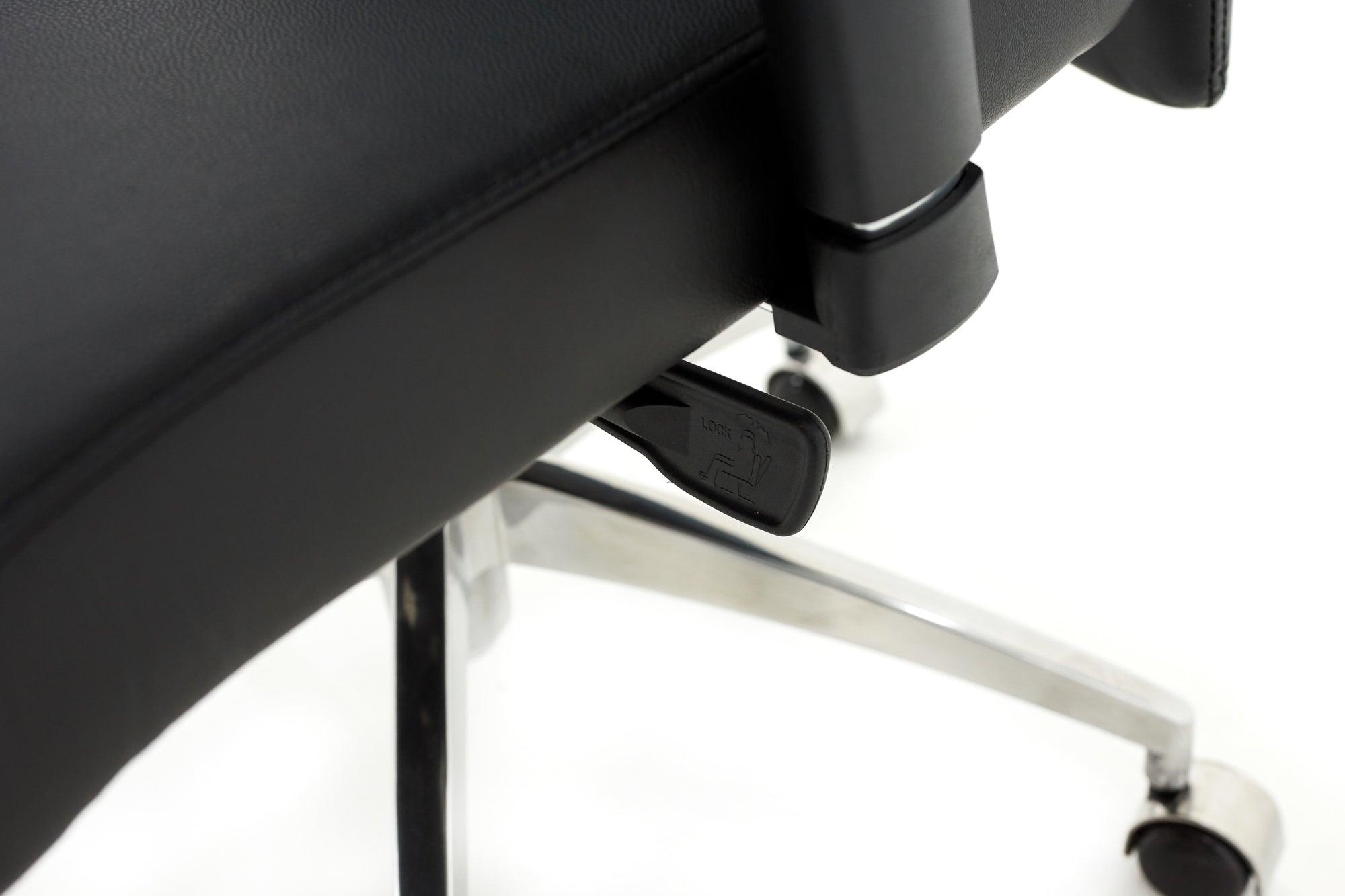 Ergostock komplekts augstumā regulējams galds Prestige Line 160 cm x 80 cm un Biroja krēsls Modo Chrome Black-Ergostock