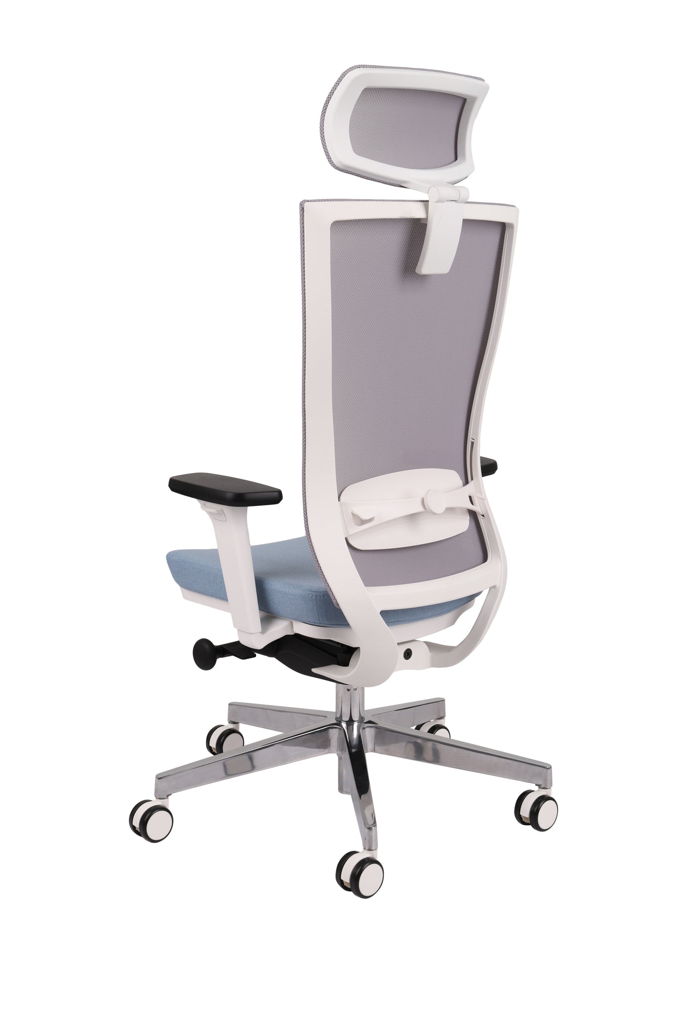 Biroja krēsls Marti WS HD Chrome Hygge - Ergostock.lv