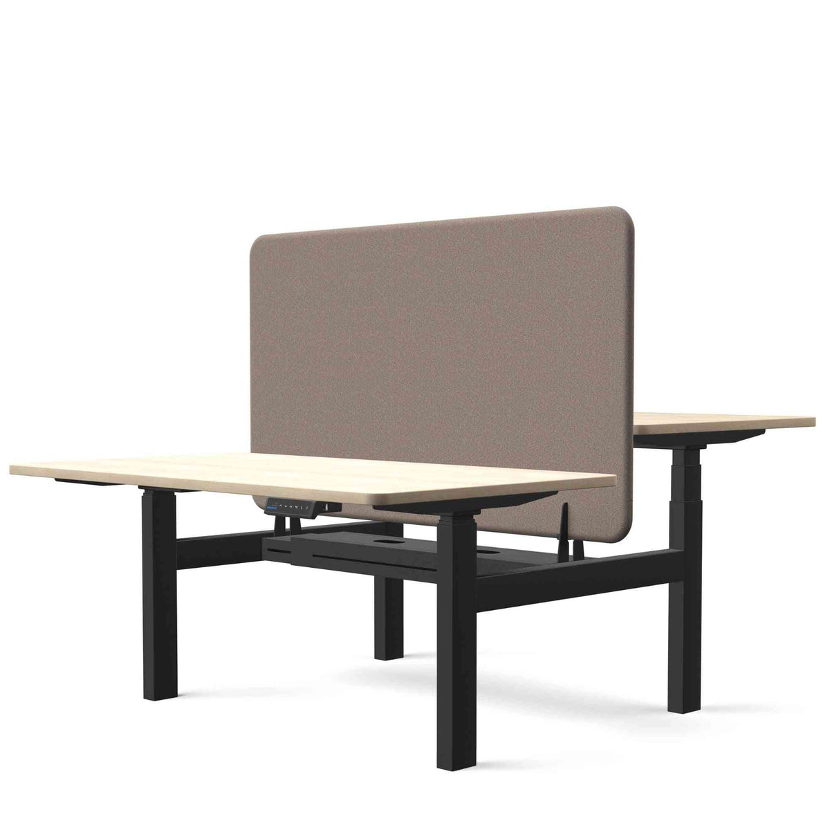 Galda starpsiena TYSTIQ DUO – 120 x 80 / Almond Beige