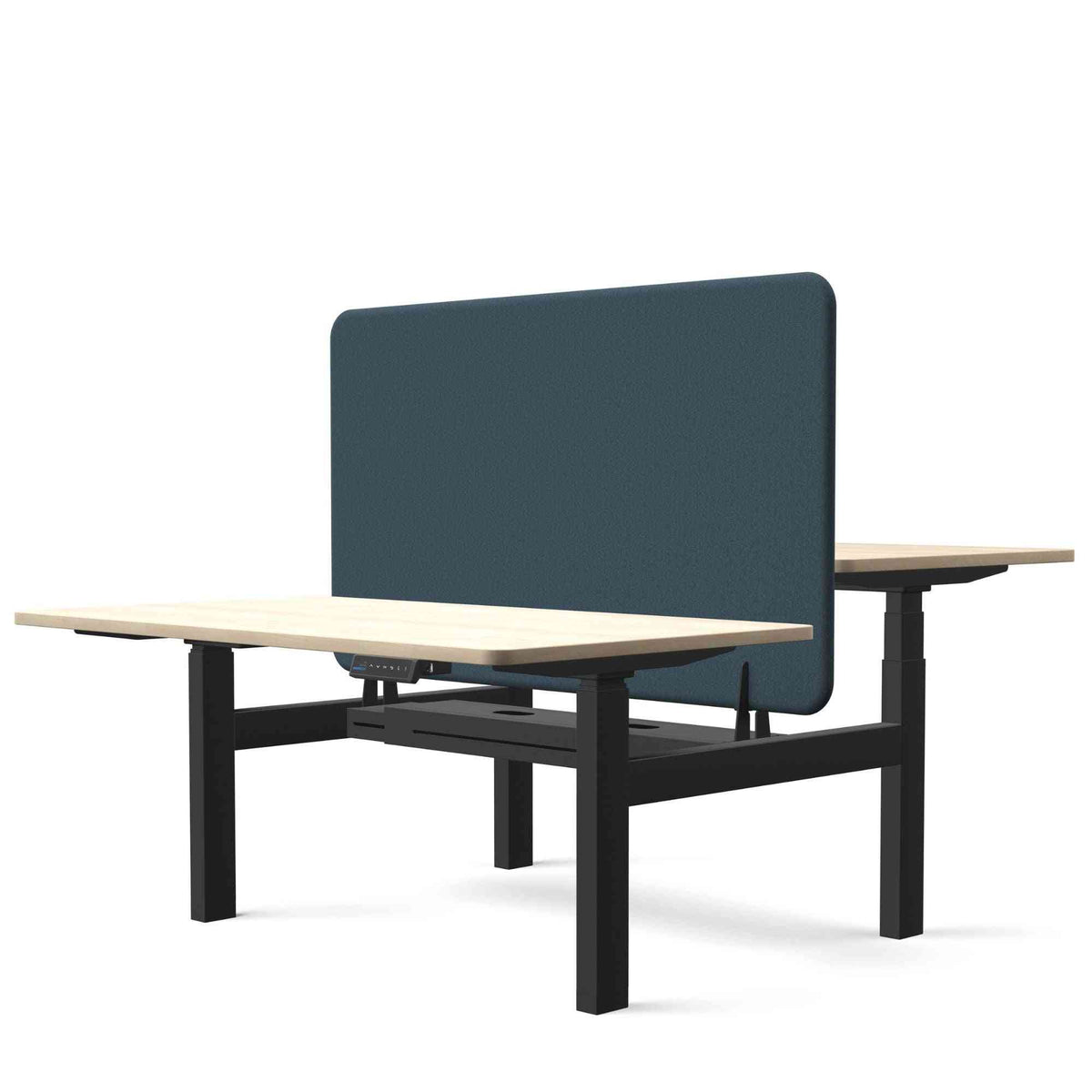 Galda starpsiena TYSTIQ DUO – 120 x 80 / Grey Blue